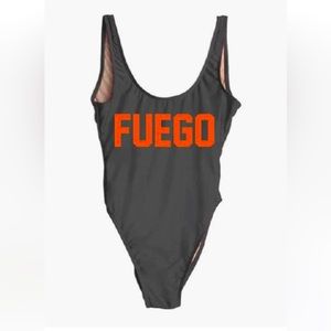 PRIVATE PARTY FUEGO ONE PIECE SZ M/L